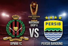 Hasil DPMM FC vs Persib Bandung pada matchday kedua Grup A Piala Presiden 2026 di Stadion Si Jalak Harupat, Selasa 28 Juli 2026. Persib meraih kemenangan dengan skor 1-0 dan lolos ke semifinal.